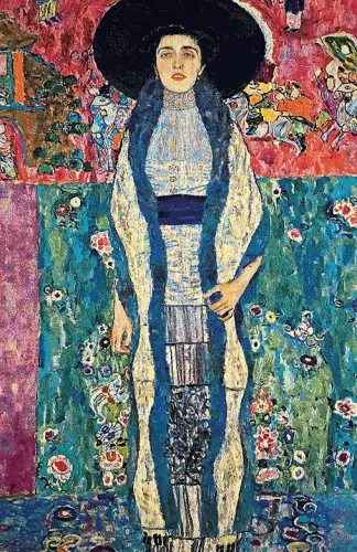 MONDiART Gobelin woven tapestry  80/120 Adele Klimt WH2193  streched on a stretcher bar (105720)