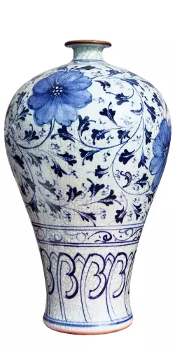 MONDiART Chinese porcelain vase I  (100326)