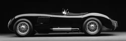 MONDiART 1951 Jaguar C-Type II B&W  (103461)