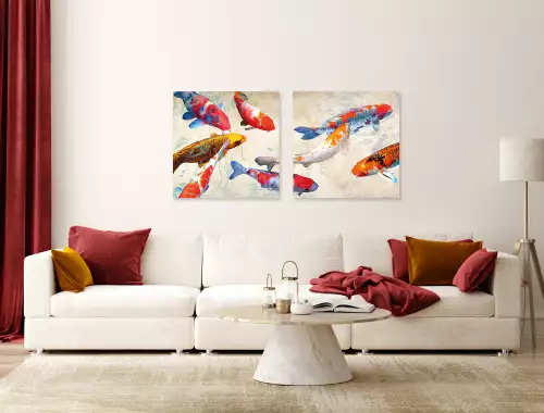 MONDiART Koi Diptych  (103479)