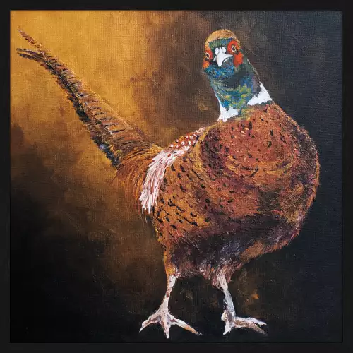 MONDiART Feasty Pheasant + Frame 4050 black (103757)