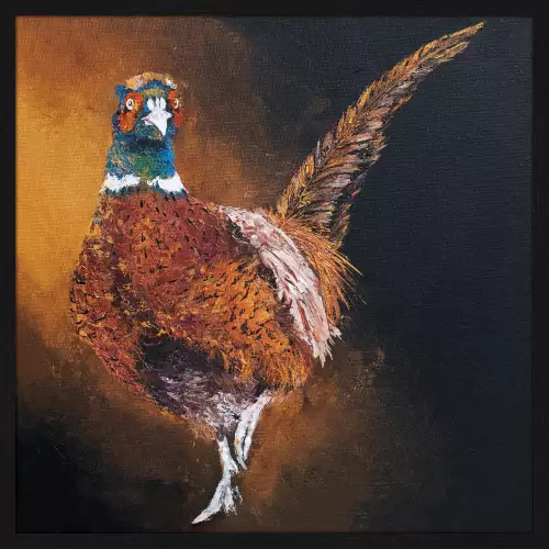 MONDiART Feasty Pheasant II + Frame 4050 Black (103758)